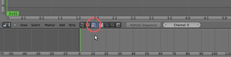 blender video editing change frame rate