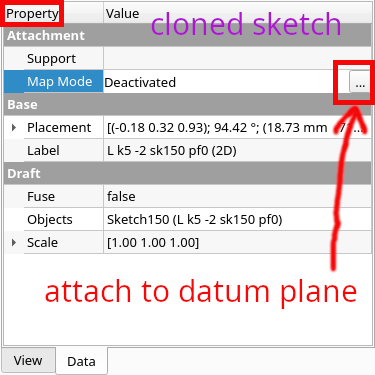 Clone a sketch, then map to any datum plane