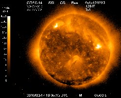 GOES-14 SXI image