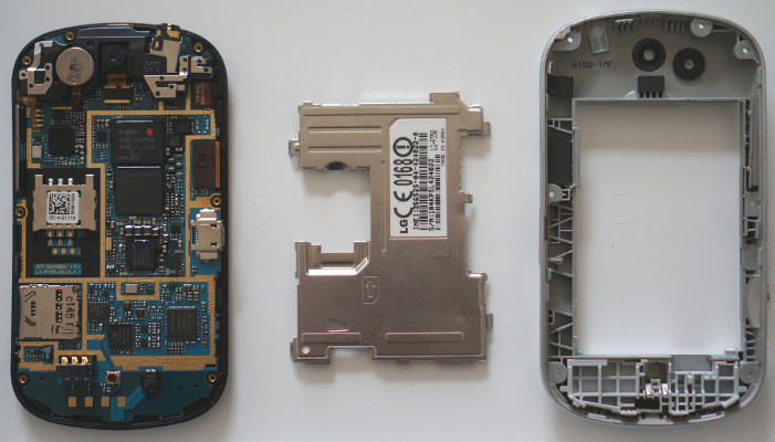 LG P350, disassembled